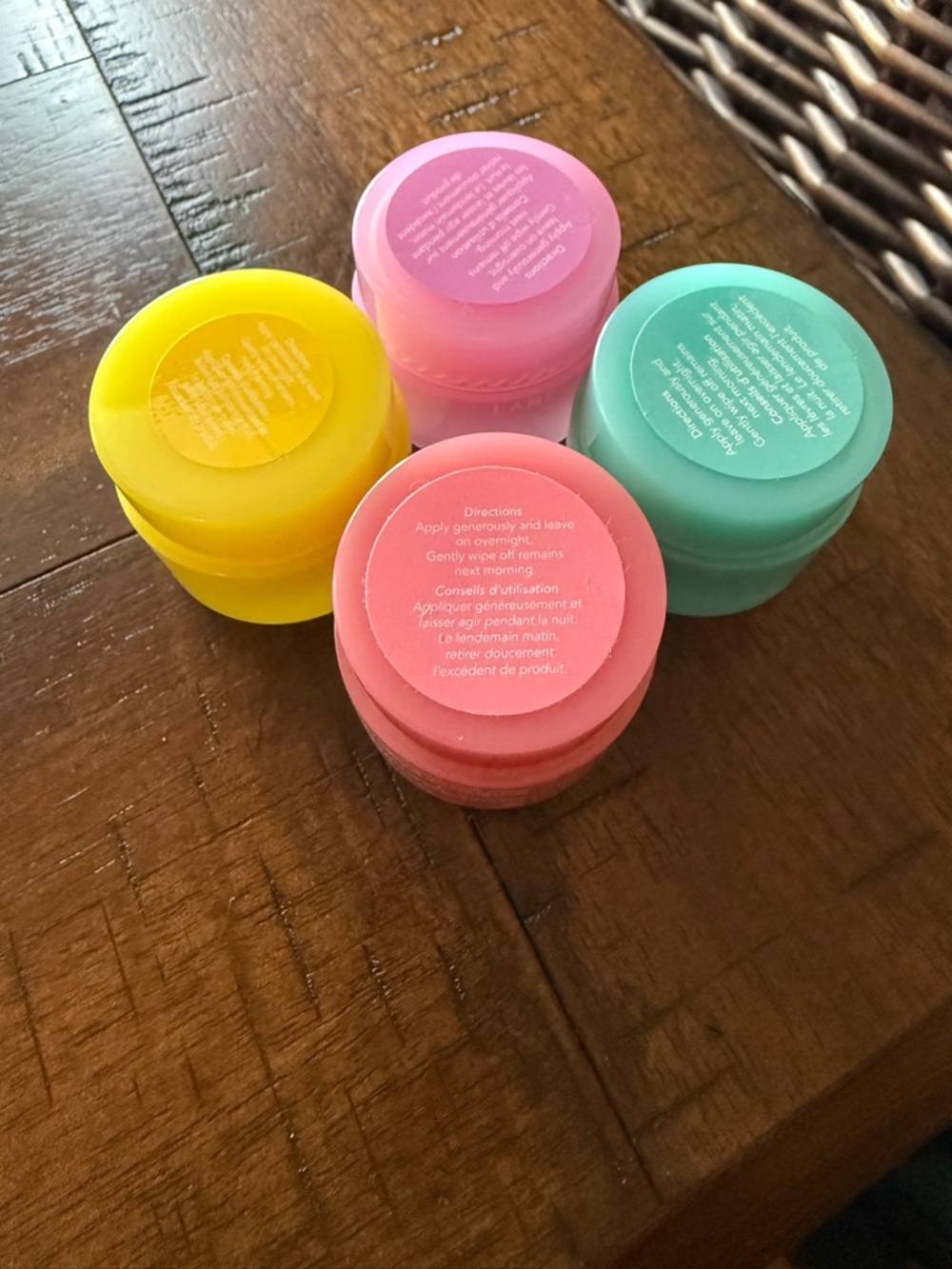 Set of 4 LANEIGE Lip Sleeping Masks - Picture 2 of 3